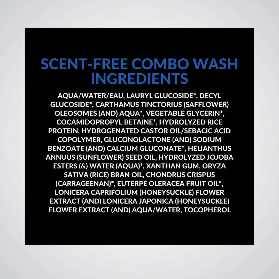 SCENT FREE COMBO WASH