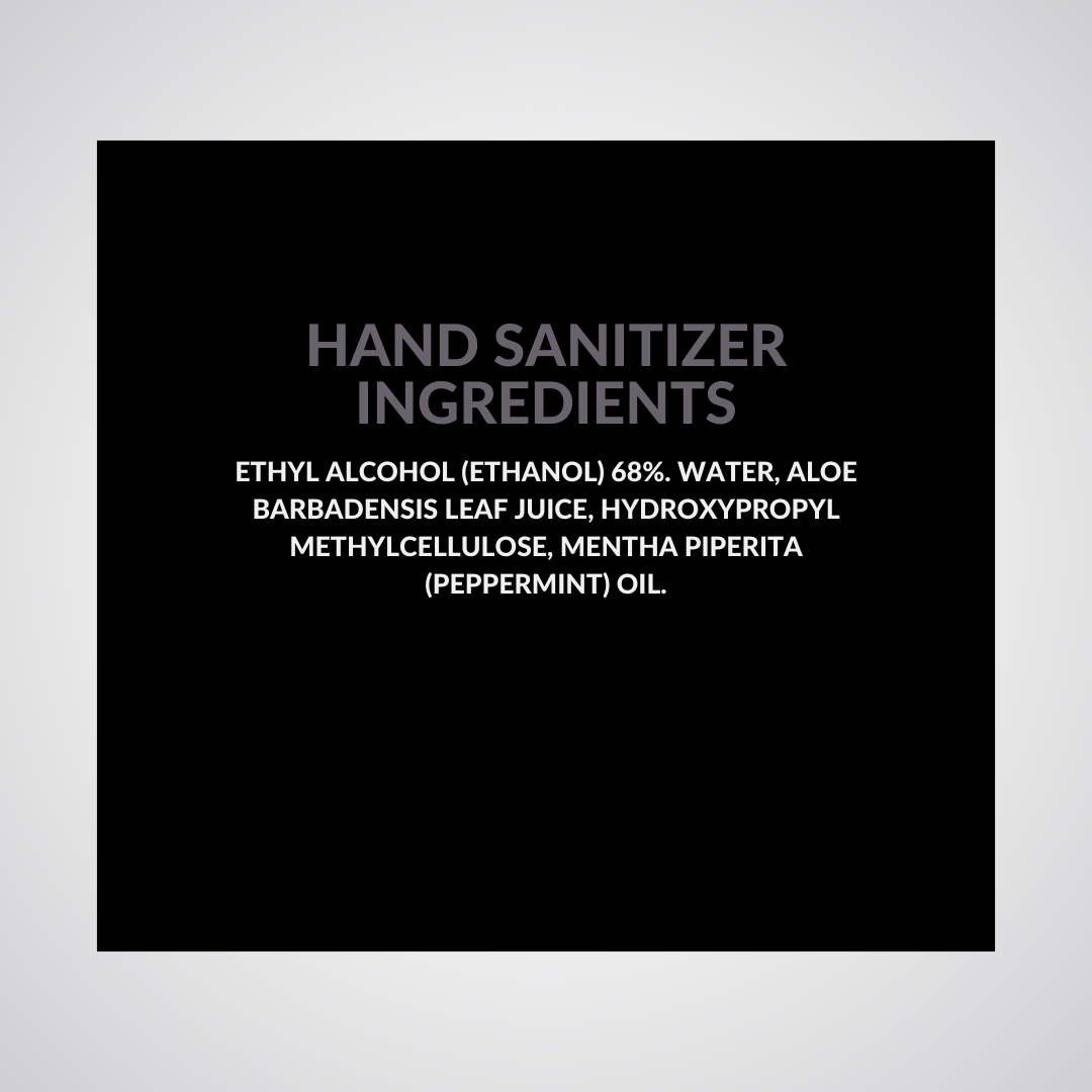 HAND SANITIZER  8oz