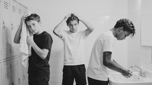 Clean, fragrance-free hair and body care products designed for teens