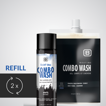 SCENT FREE COMBO WASH